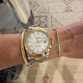 Datejust Two-Tone on beautiful wrist
