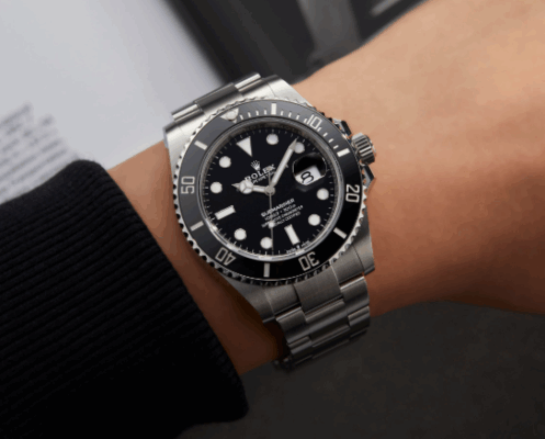Submariner 41m on wrist shot