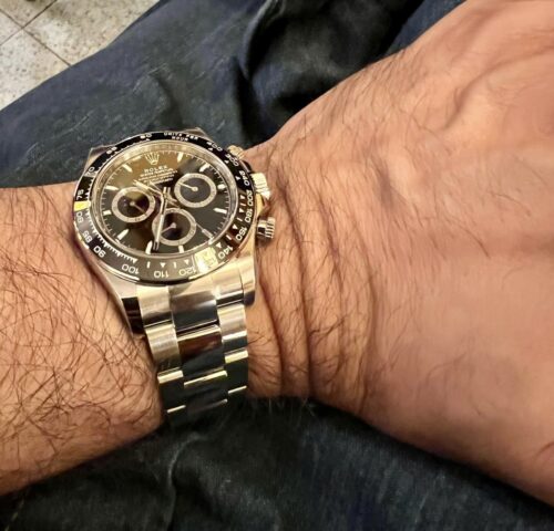 Rolex Daytona Black Dial 126500LN "Godzilla" photo review