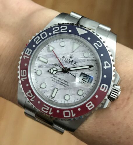 Superclone Rolex GMT-Master II Meteorite Dial 126719BLRO "Superman" Oyster photo review