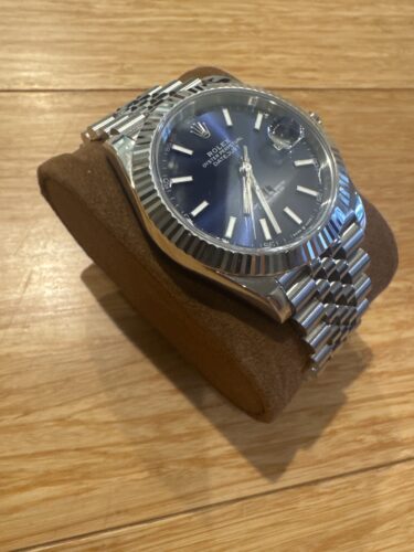 Rolex Datejust Blue Dial 126334 Jubilee 41 mm photo review
