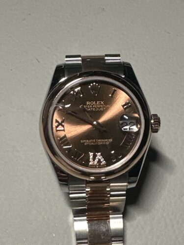 Rolex Datejust Chocolate Roman Diamond Dial 278241-0003 31 mm photo review