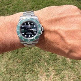 Superclone Rolex Submariner Green Dial 116610LV "Hulk" photo review